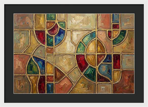 Stained Glass Mosaic Harmony