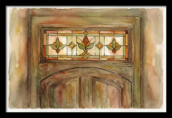 Stained Glass Transom Window