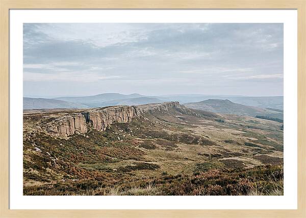 Stanage Edge Landscape