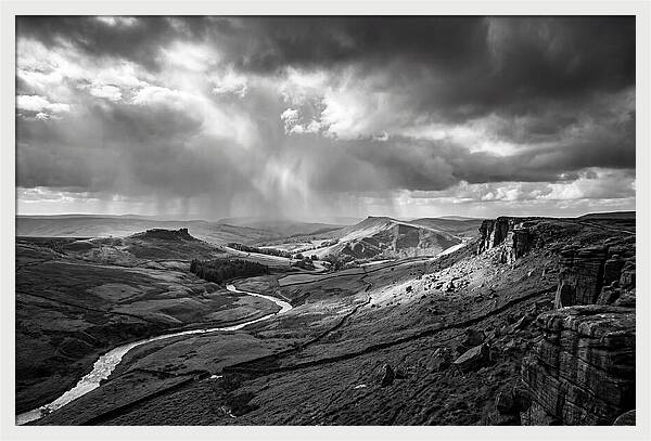 Stanage Edge Peak Vista
