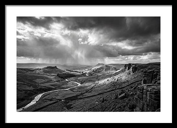 Stanage Edge Peak Vista