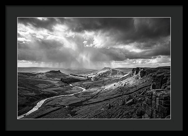 Stanage Edge Peak Vista