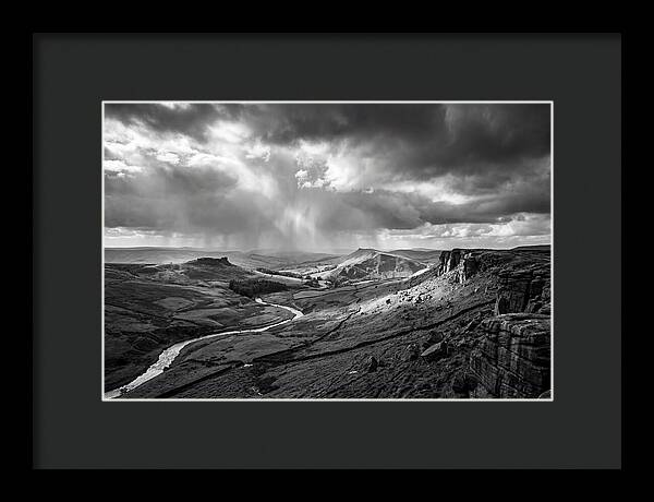 Stanage Edge Peak Vista