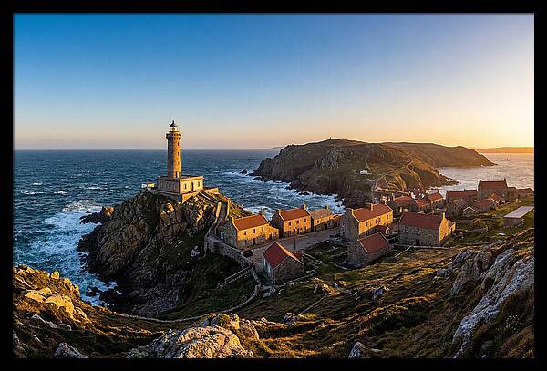 Star Island Lighthouse At Dusk