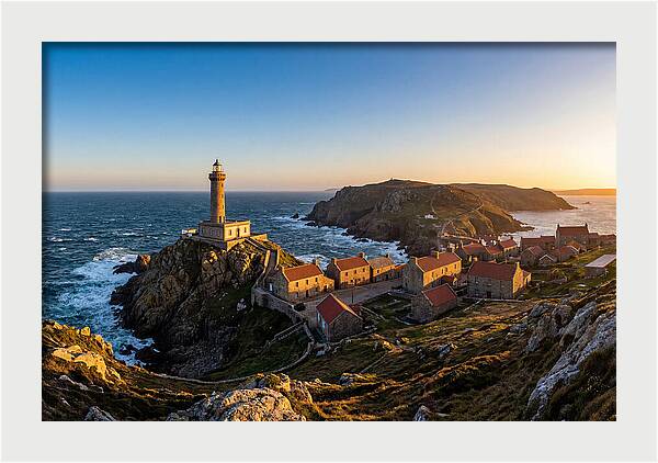 Star Island Lighthouse At Dusk
