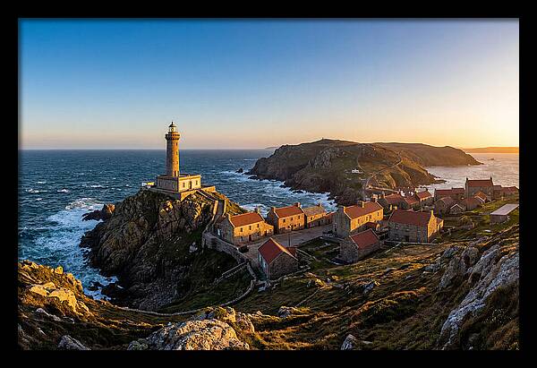 Star Island Lighthouse At Dusk
