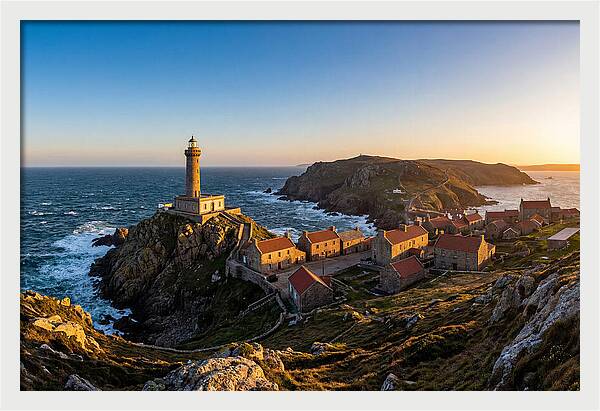 Star Island Lighthouse At Dusk
