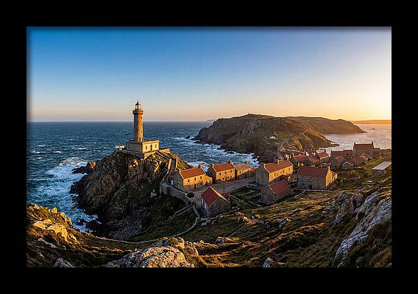 Star Island Lighthouse At Dusk