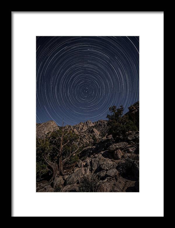 Star Trails Around Polaris