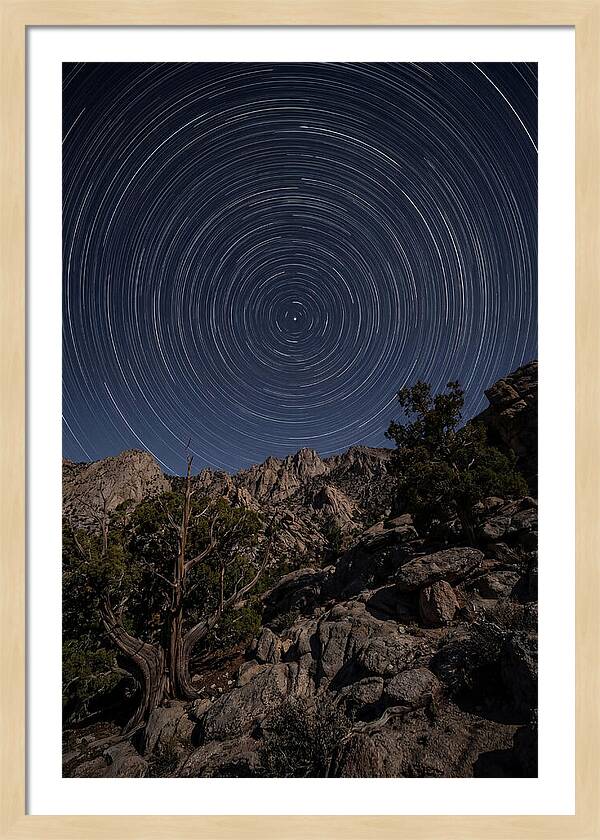 Star Trails Around Polaris