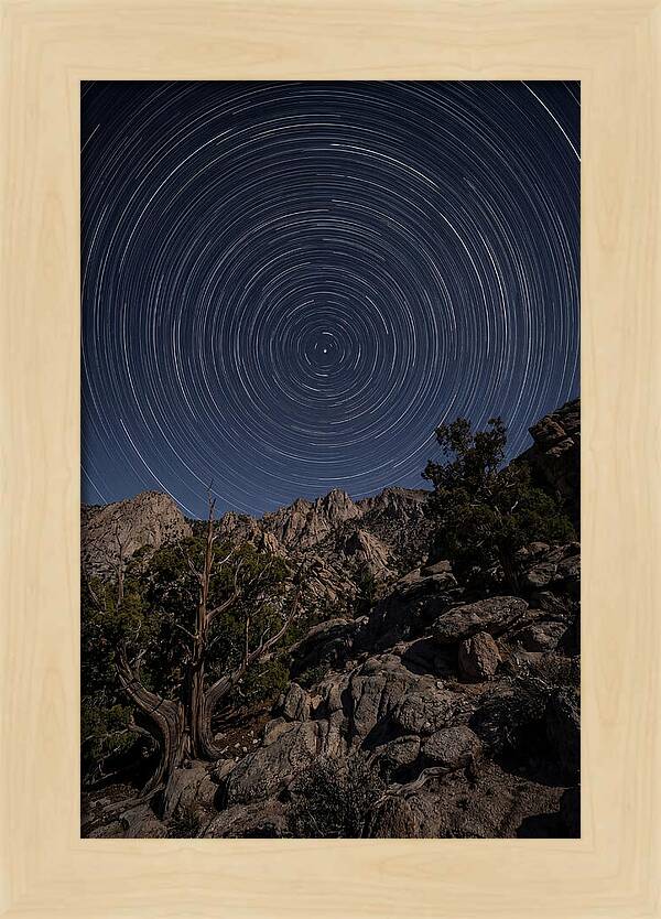 Star Trails Around Polaris