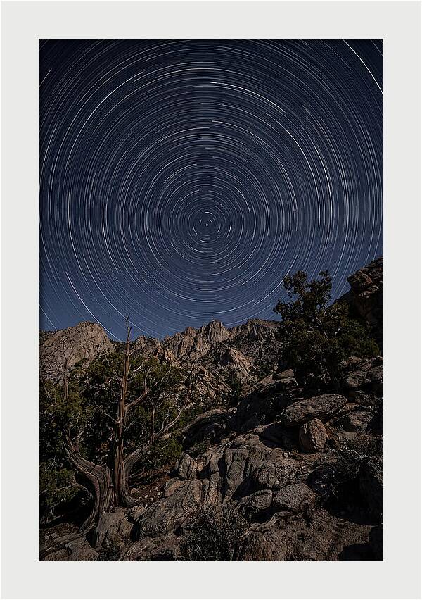 Star Trails Around Polaris