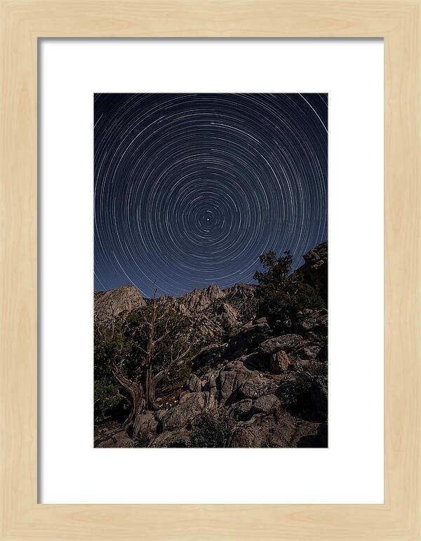 Star Trails Around Polaris
