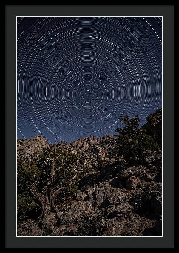 Star Trails Around Polaris