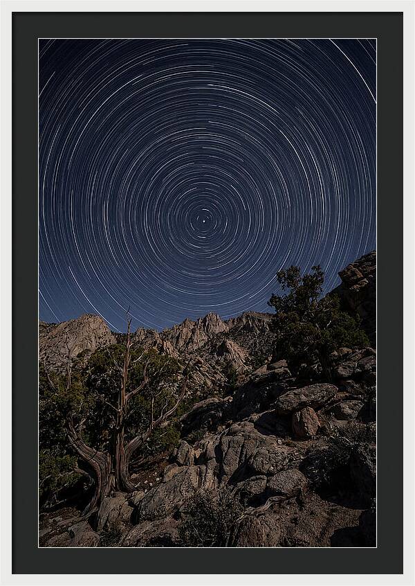 Star Trails Around Polaris