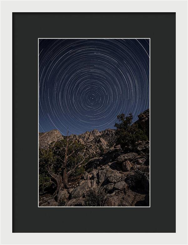 Star Trails Around Polaris