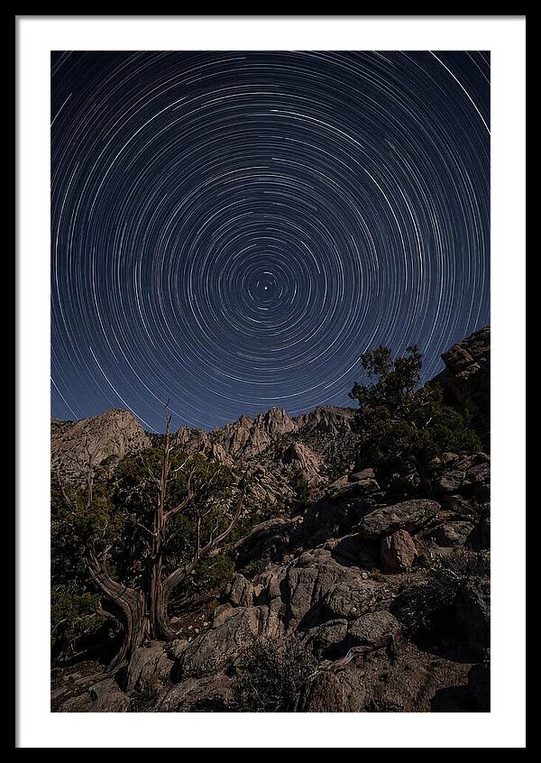 Star Trails Around Polaris
