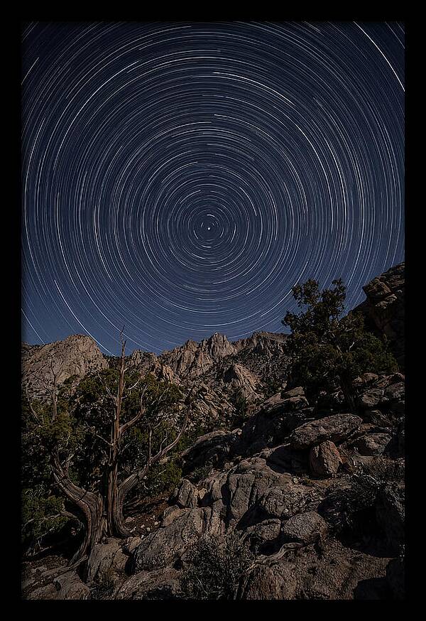 Star Trails Around Polaris