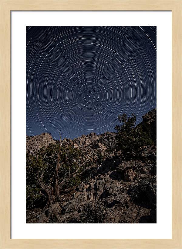 Star Trails Around Polaris