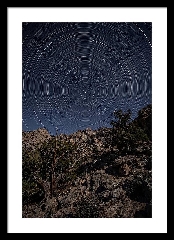 Star Trails Around Polaris
