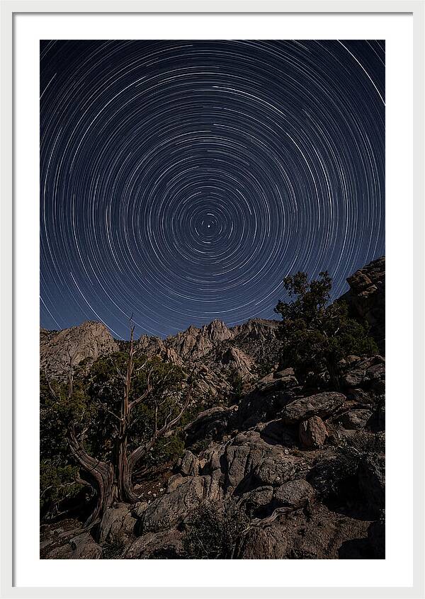 Star Trails Around Polaris