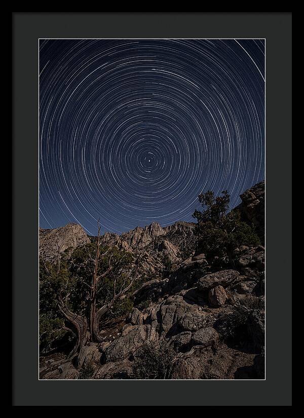 Star Trails Around Polaris