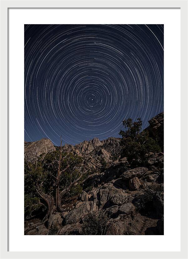 Star Trails Around Polaris
