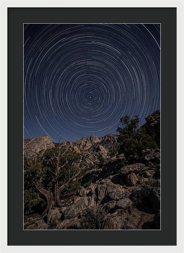 Star Trails Around Polaris