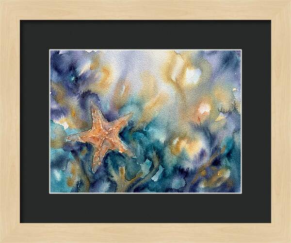 Starfish Among Ocean Hues