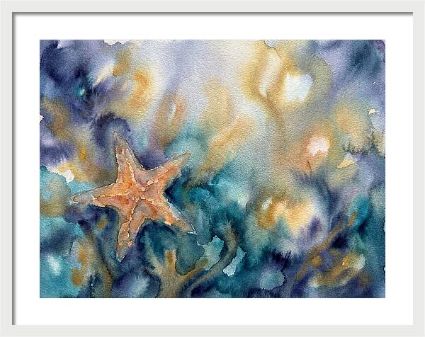 Starfish Among Ocean Hues