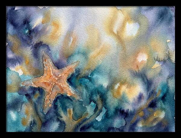 Starfish Among Ocean Hues