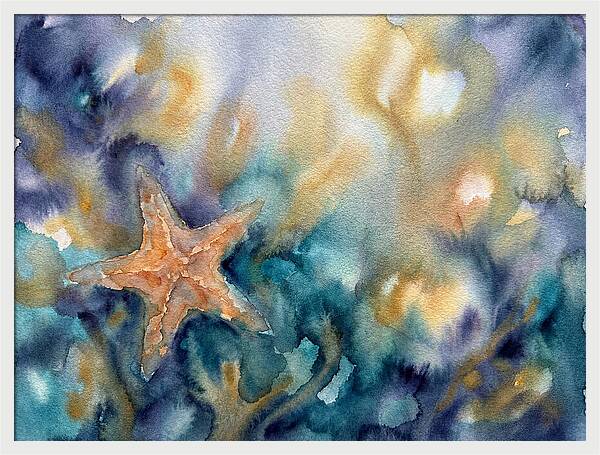 Starfish Among Ocean Hues