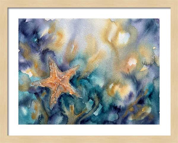 Starfish Among Ocean Hues