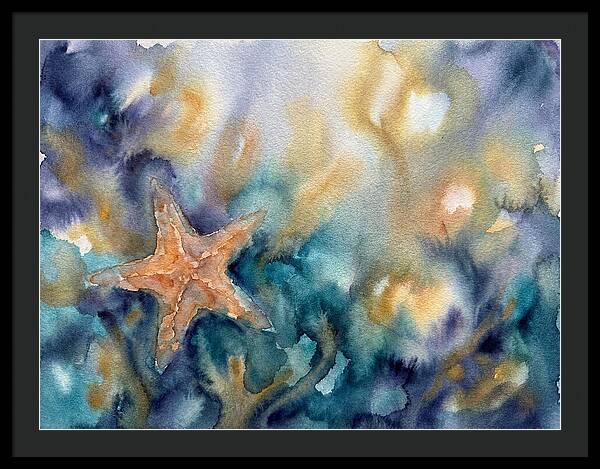 Starfish Among Ocean Hues
