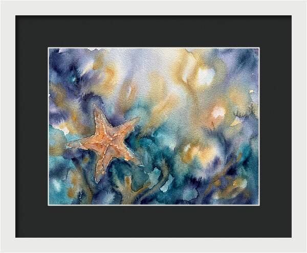 Starfish Among Ocean Hues