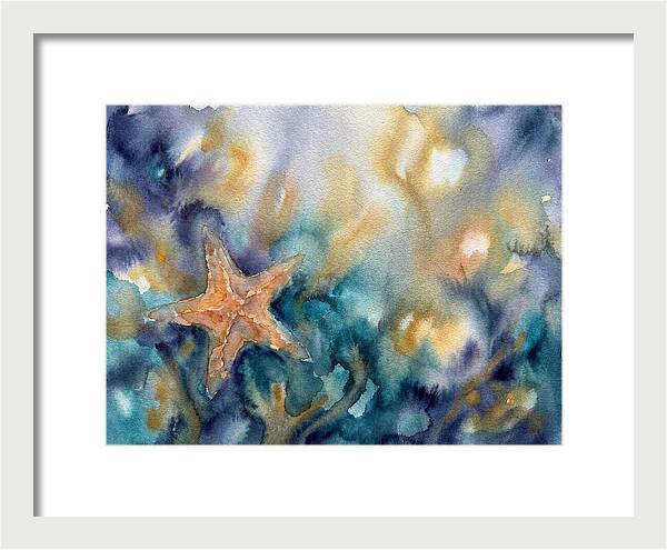 Starfish Among Ocean Hues