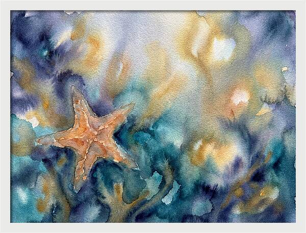 Starfish Among Ocean Hues
