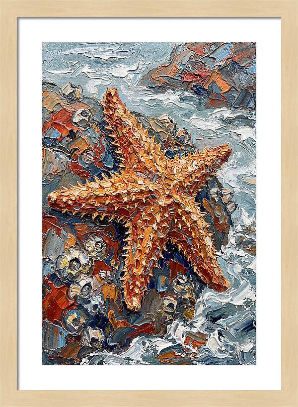 Starfish Among Waves