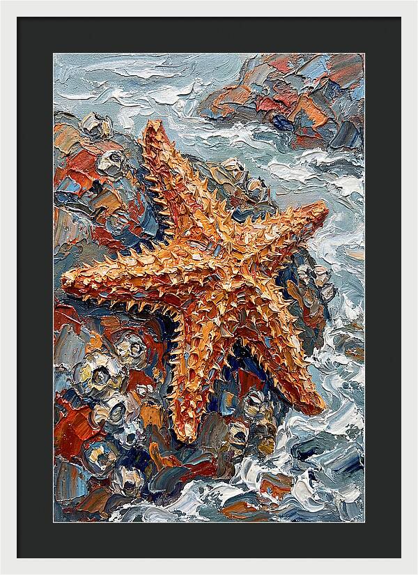 Starfish Among Waves