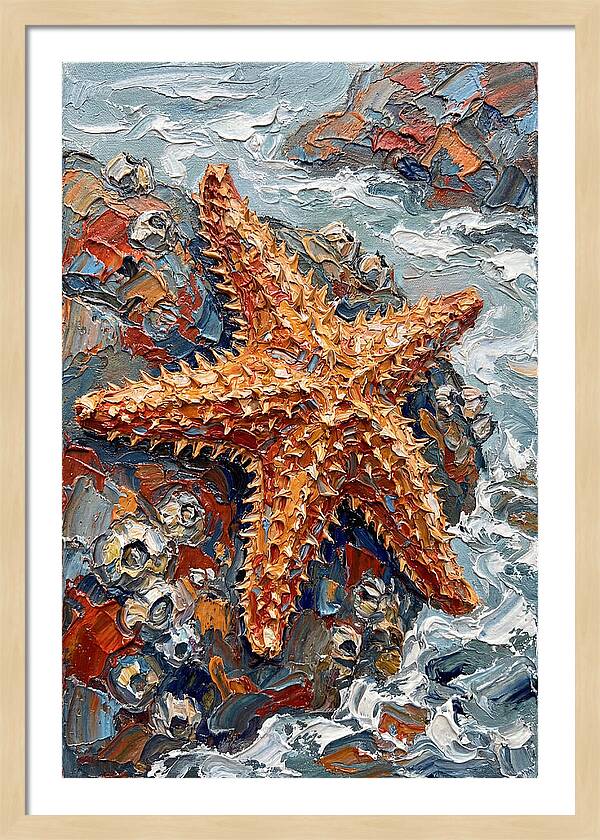 Starfish Among Waves