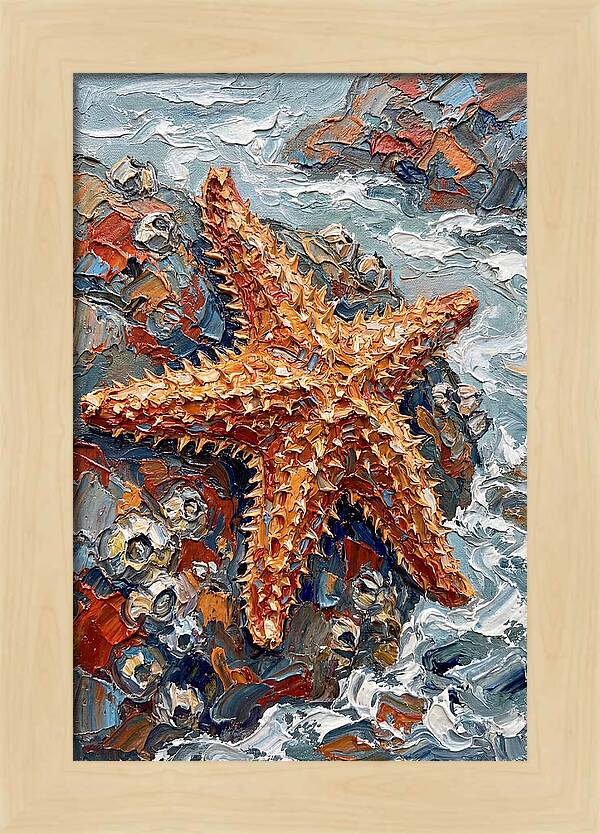 Starfish Among Waves