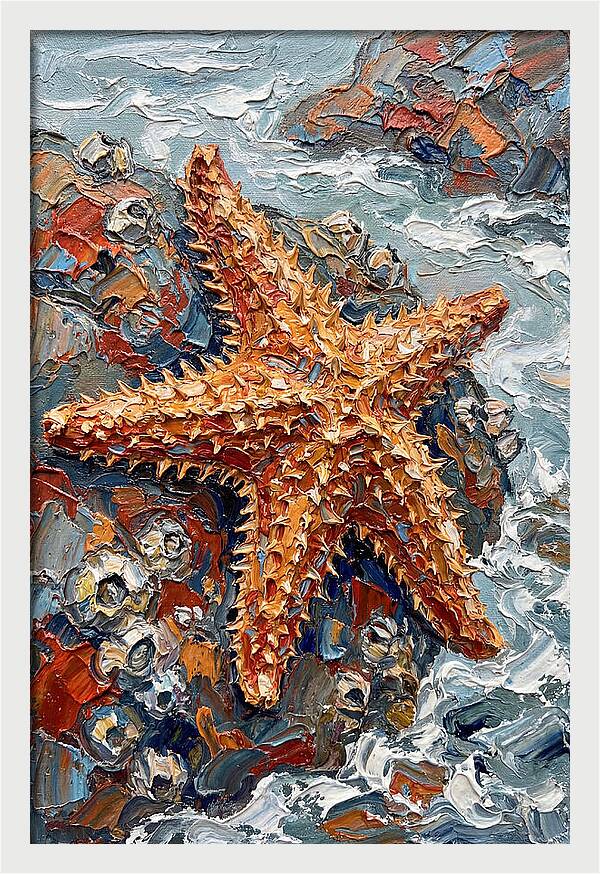 Starfish Among Waves