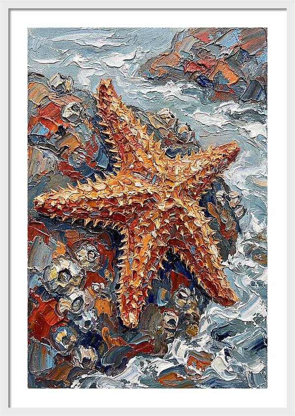 Starfish Among Waves