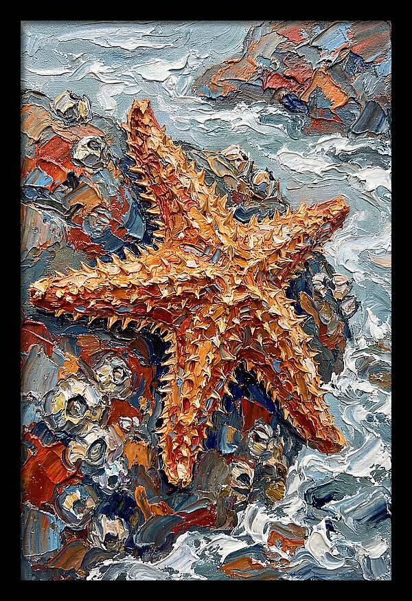 Starfish Among Waves