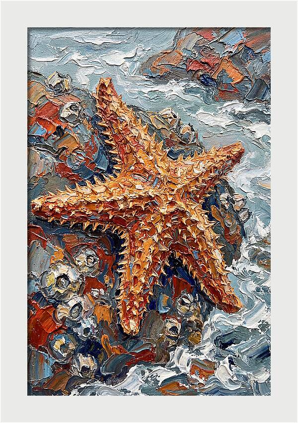Starfish Among Waves