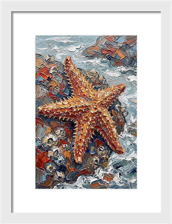 Starfish Among Waves