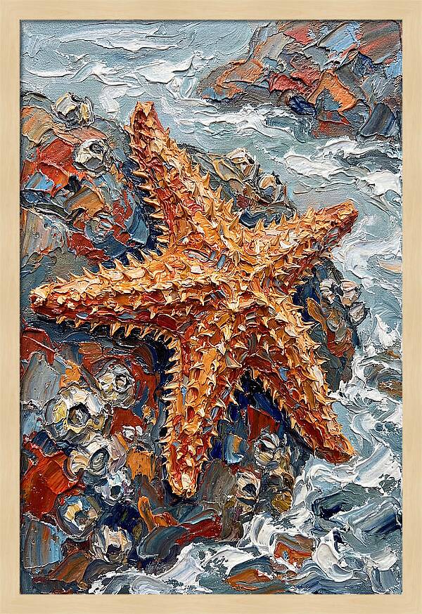 Starfish Among Waves