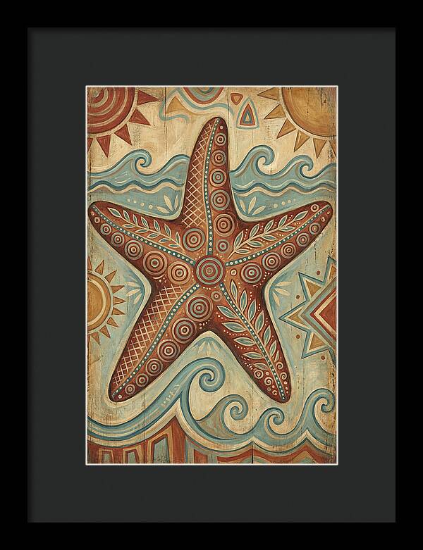Starfish Folk Art