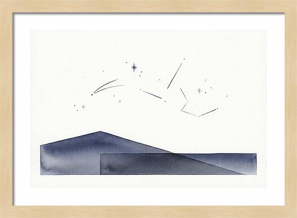 Stargazing Under Minimalist Skies