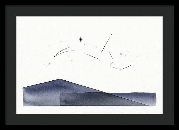 Stargazing Under Minimalist Skies